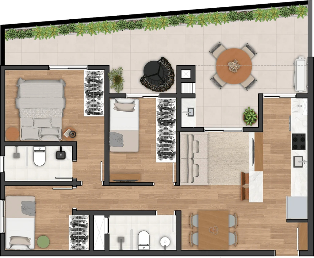 Apartamento, 2 quartos, 122 m² - Foto 42