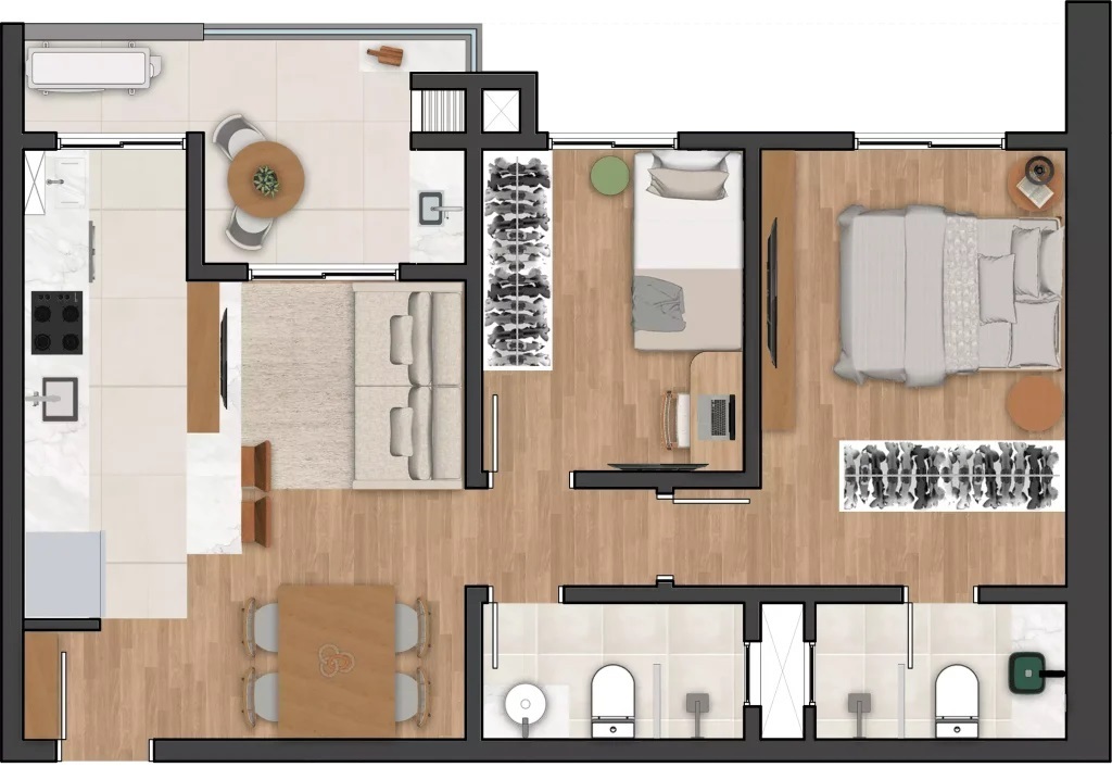 Apartamento, 2 quartos, 122 m² - Foto 38