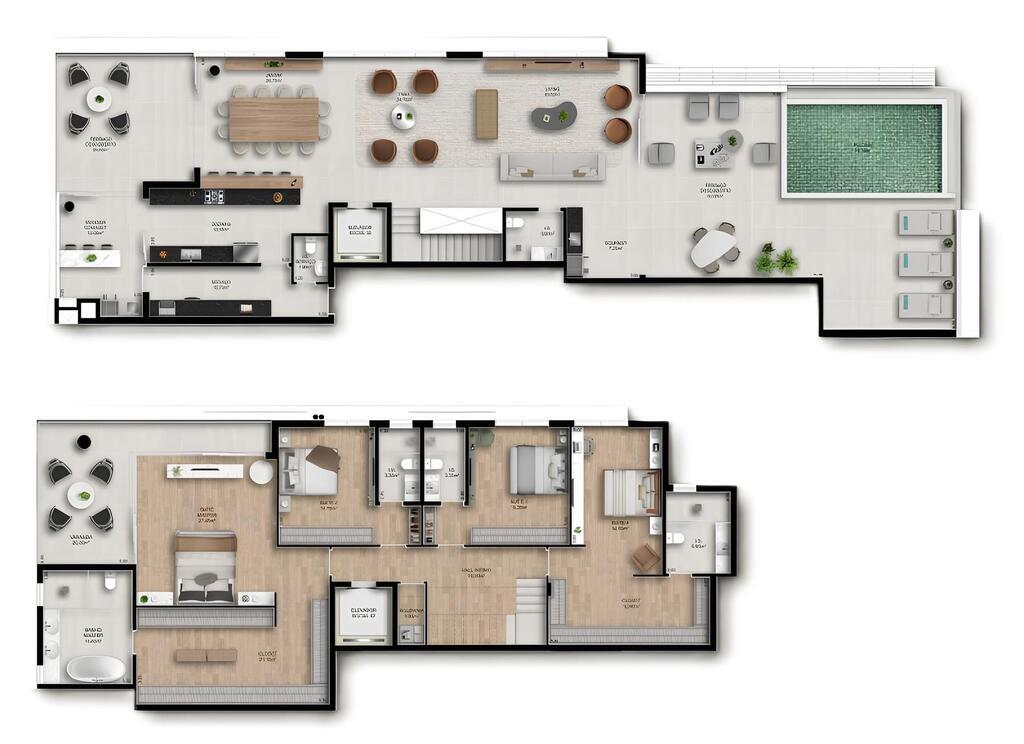 Apartamento, 3 quartos, 193 m² - Foto 60