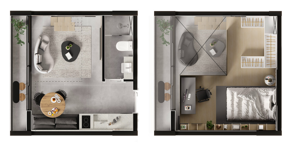 Apartamento, 1 quarto, 22 m² - Foto 39