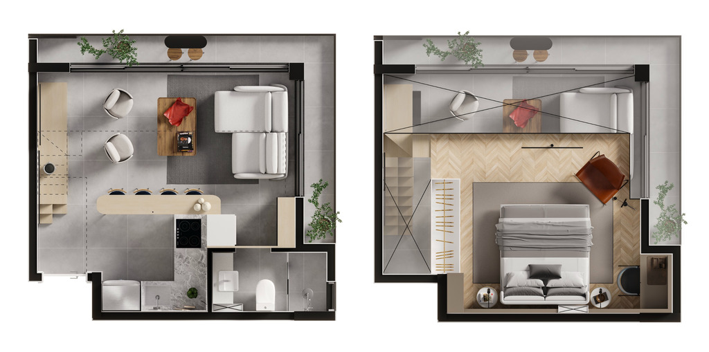 Apartamento, 1 quarto, 22 m² - Foto 42