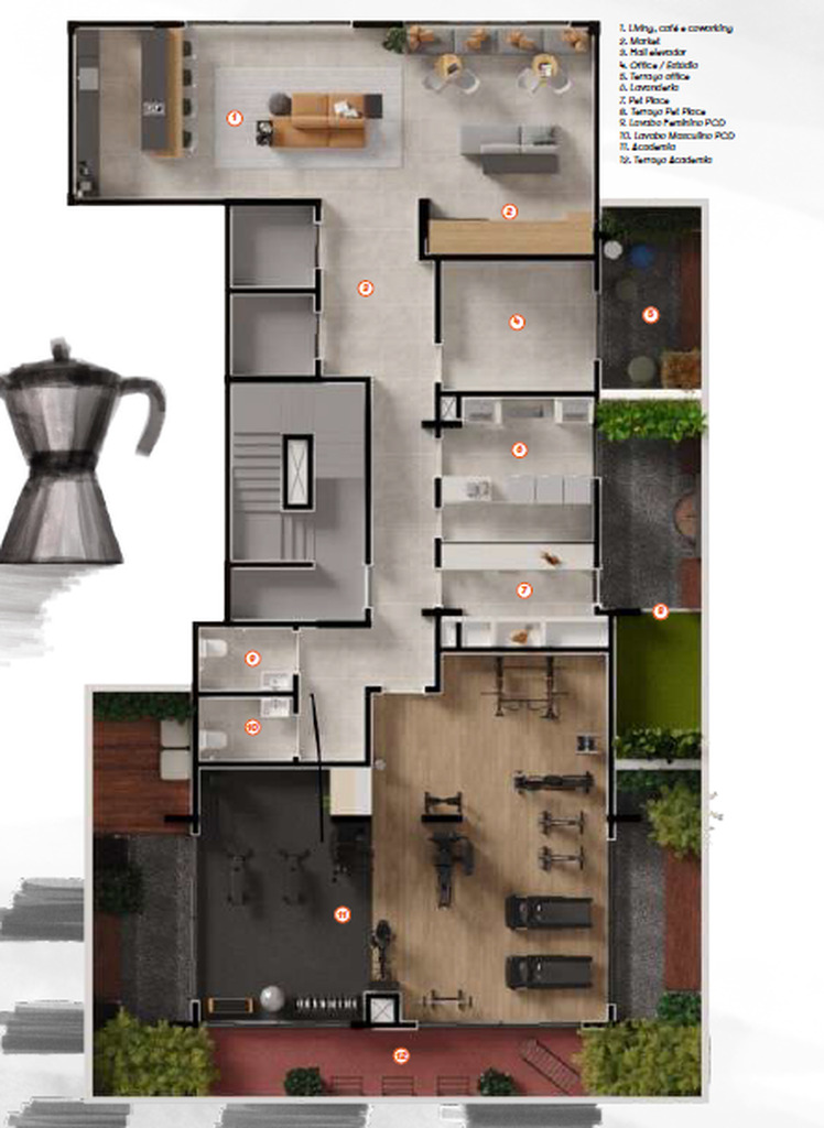 Apartamento, 1 quarto, 22 m² - Foto 32