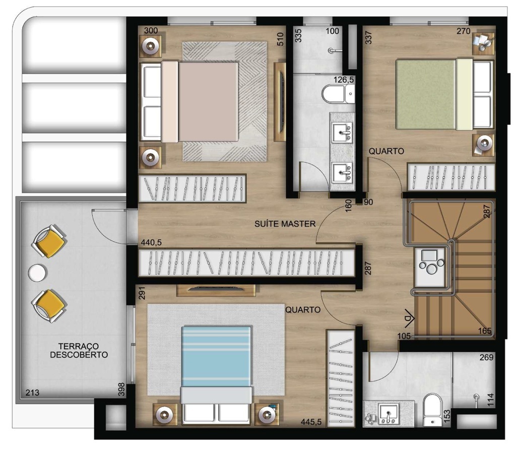 Apartamento, 3 quartos, 96 m² - Foto 21