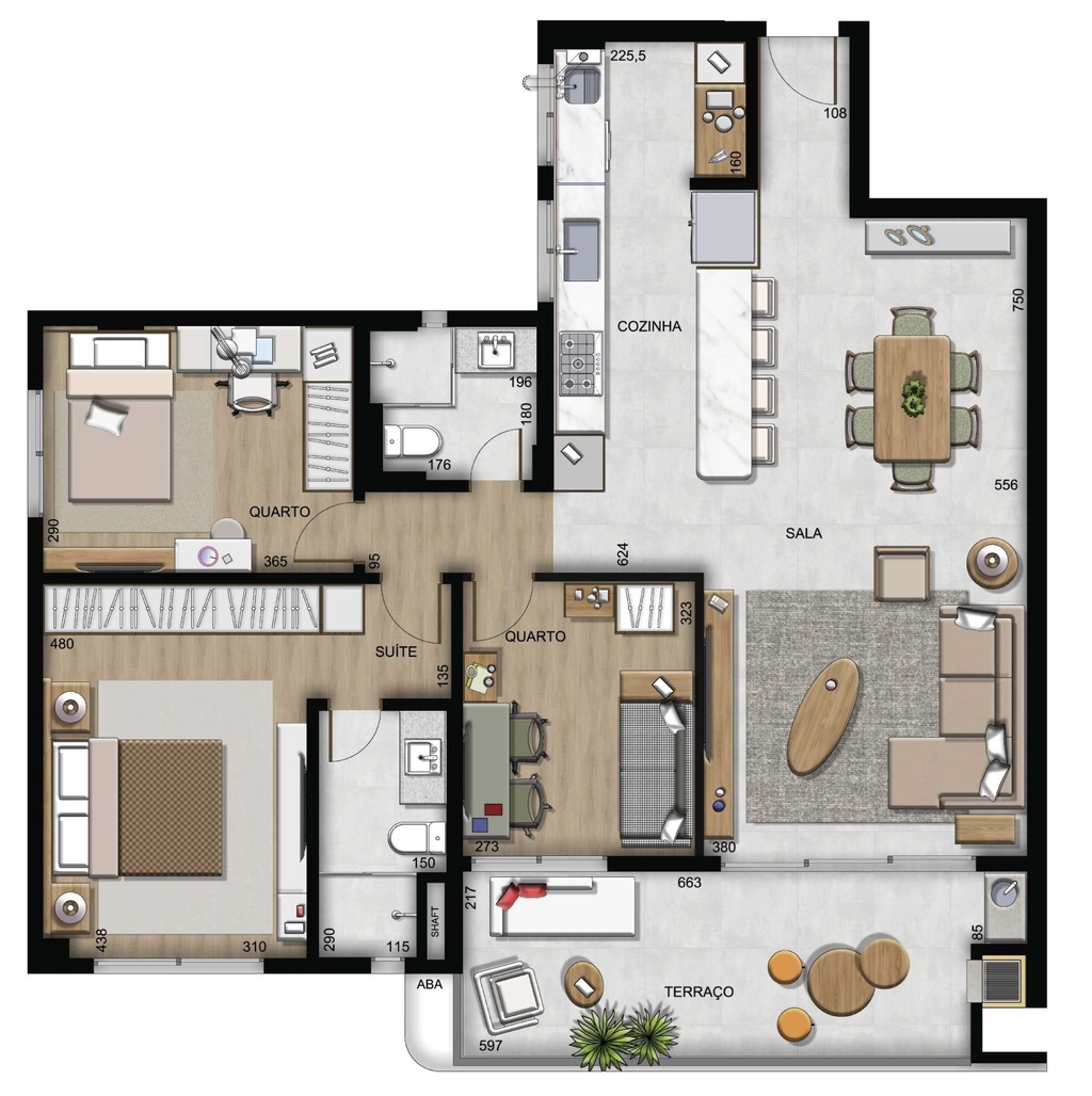 Apartamento, 3 quartos, 96 m² - Foto 19