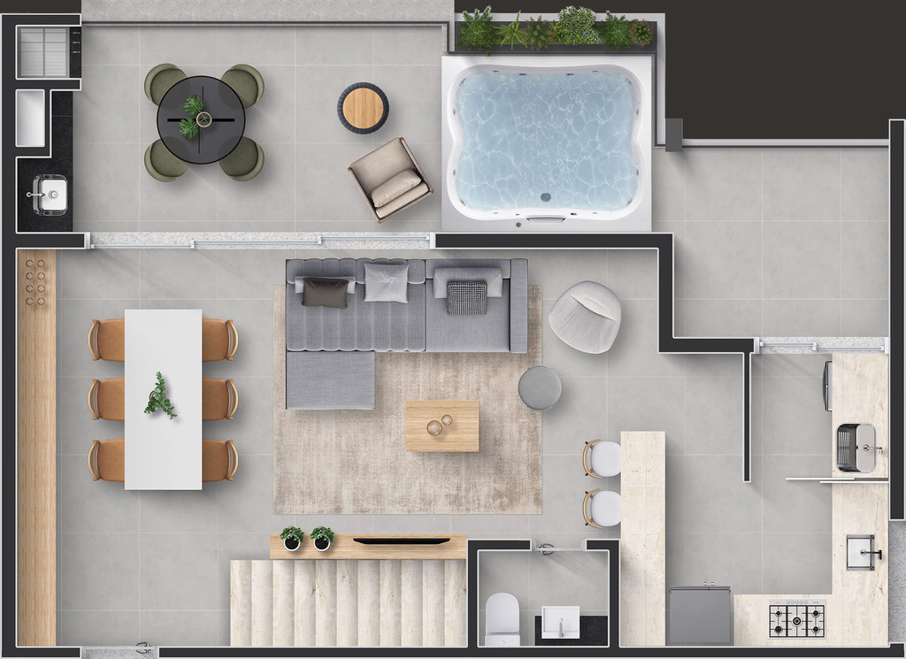 Apartamento, 3 quartos, 197 m² - Foto 35