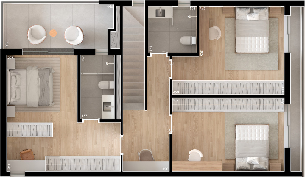 Apartamento, 2 quartos, 56 m² - Foto 57