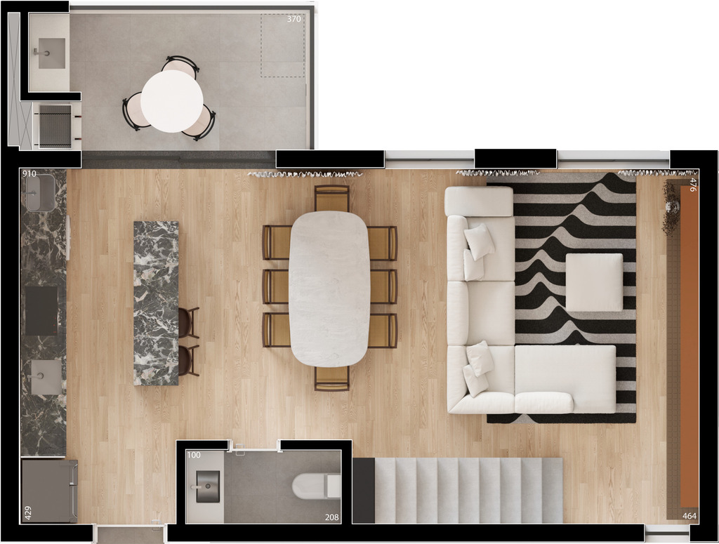 Apartamento, 2 quartos, 56 m² - Foto 44