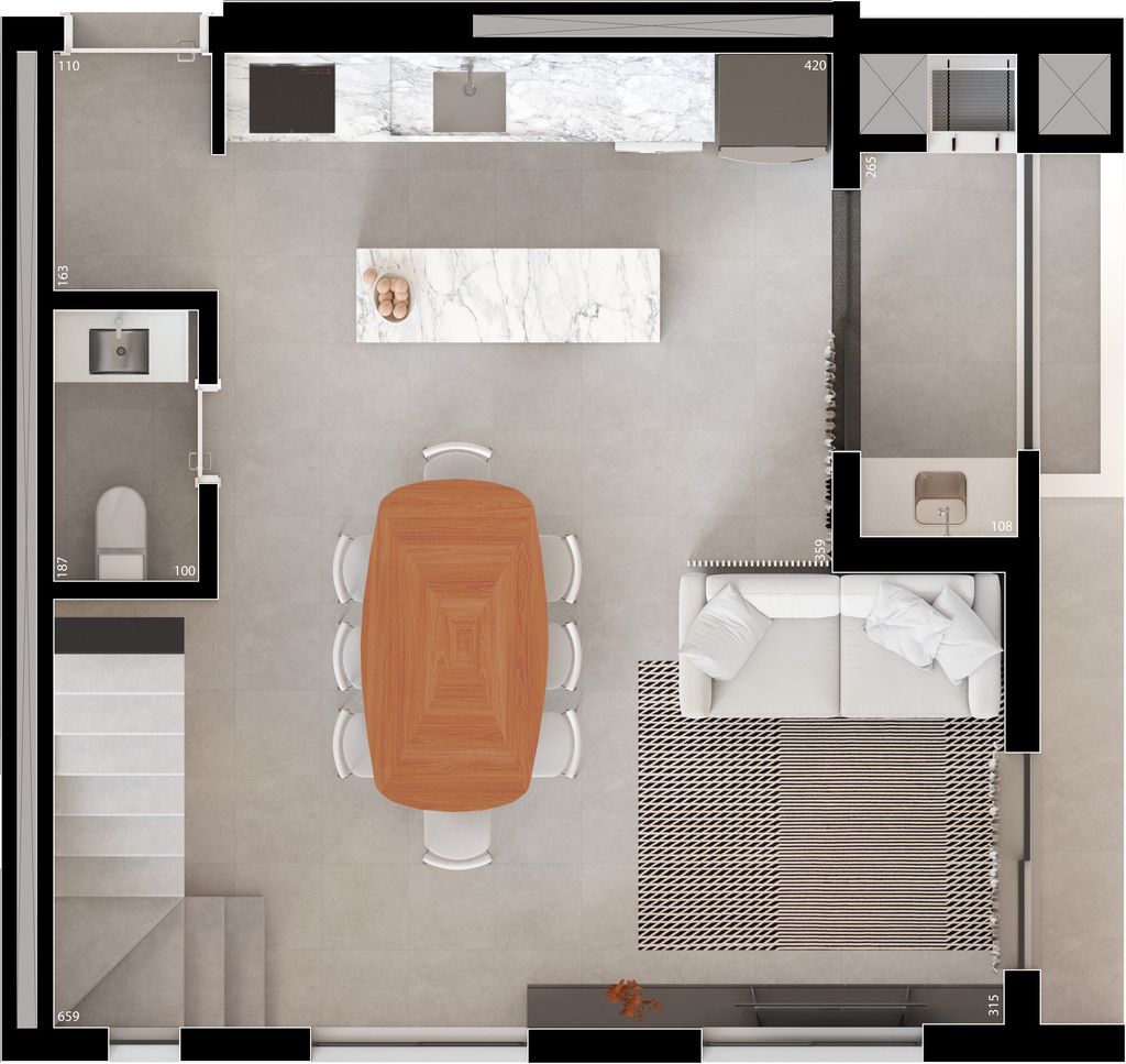 Apartamento, 2 quartos, 56 m² - Foto 54
