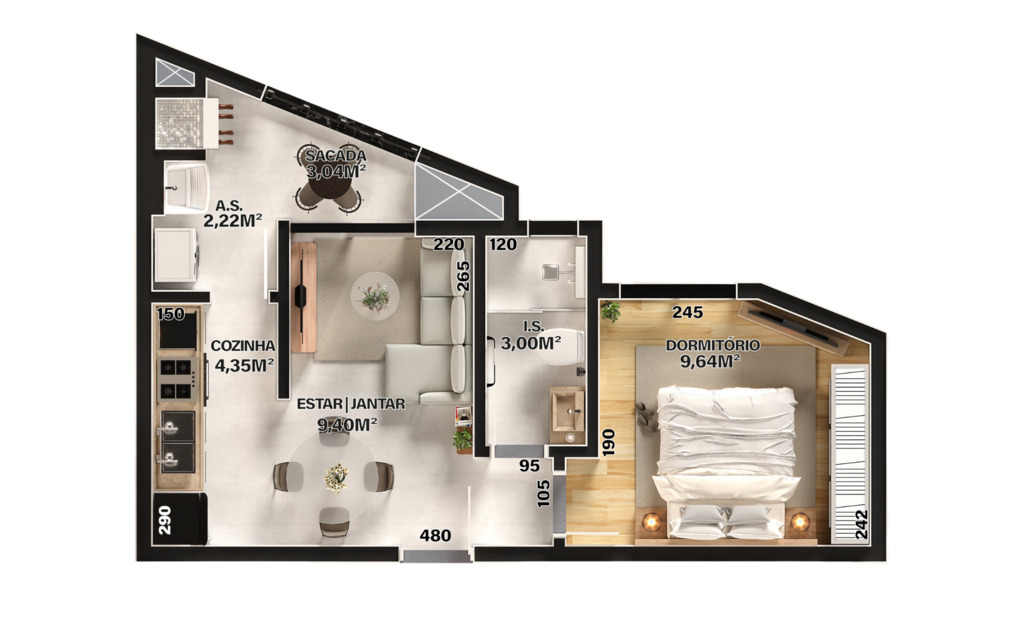 Apartamento, 2 quartos, 58 m² - Foto 31