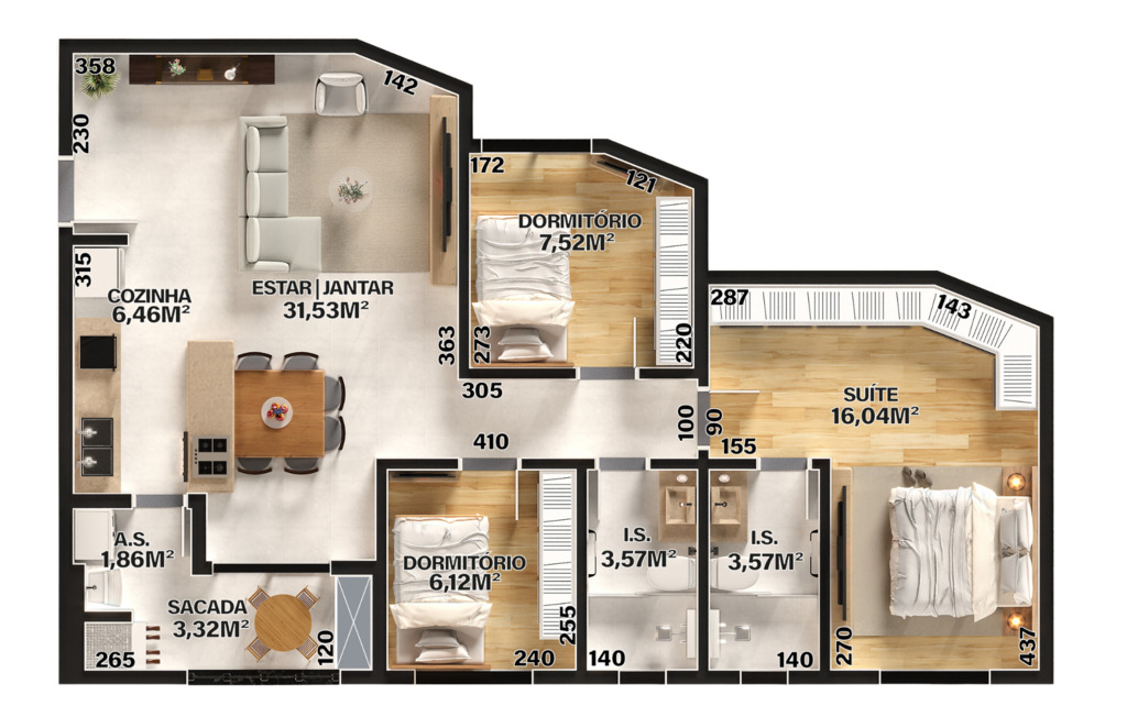 Apartamento, 2 quartos, 58 m² - Foto 37