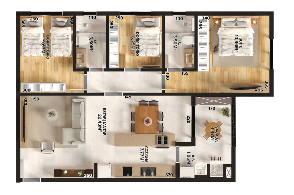 Apartamento, 2 quartos, 58 m² - Foto 38