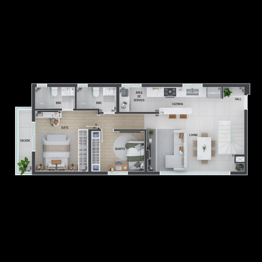 Apartamento, 2 quartos, 77 m² - Foto 16