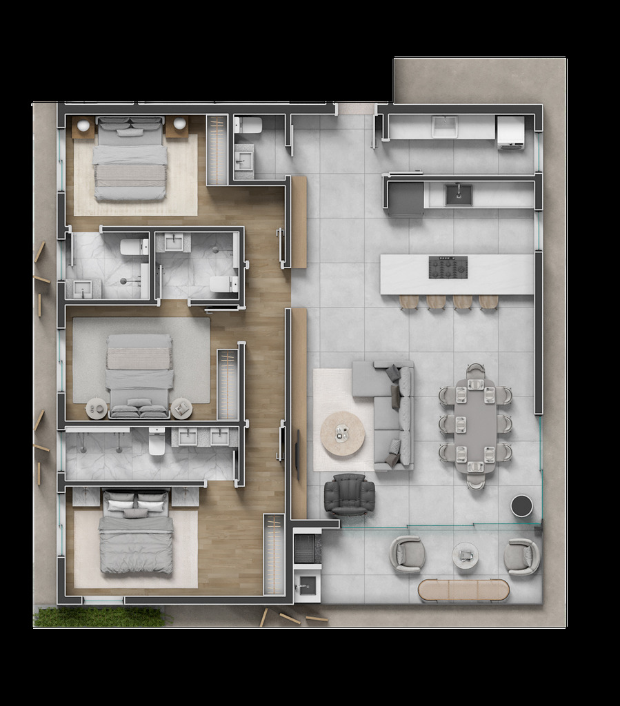 Apartamento, 3 quartos, 110 m² - Foto 57