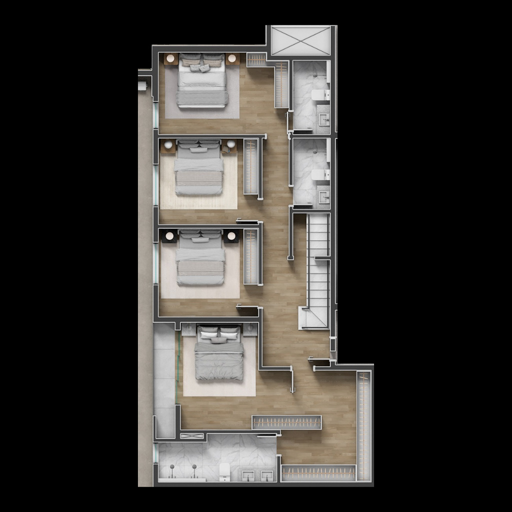 Apartamento, 3 quartos, 110 m² - Foto 58