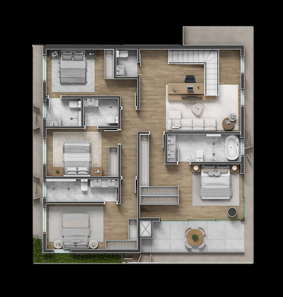 Apartamento, 3 quartos, 110 m² - Foto 63
