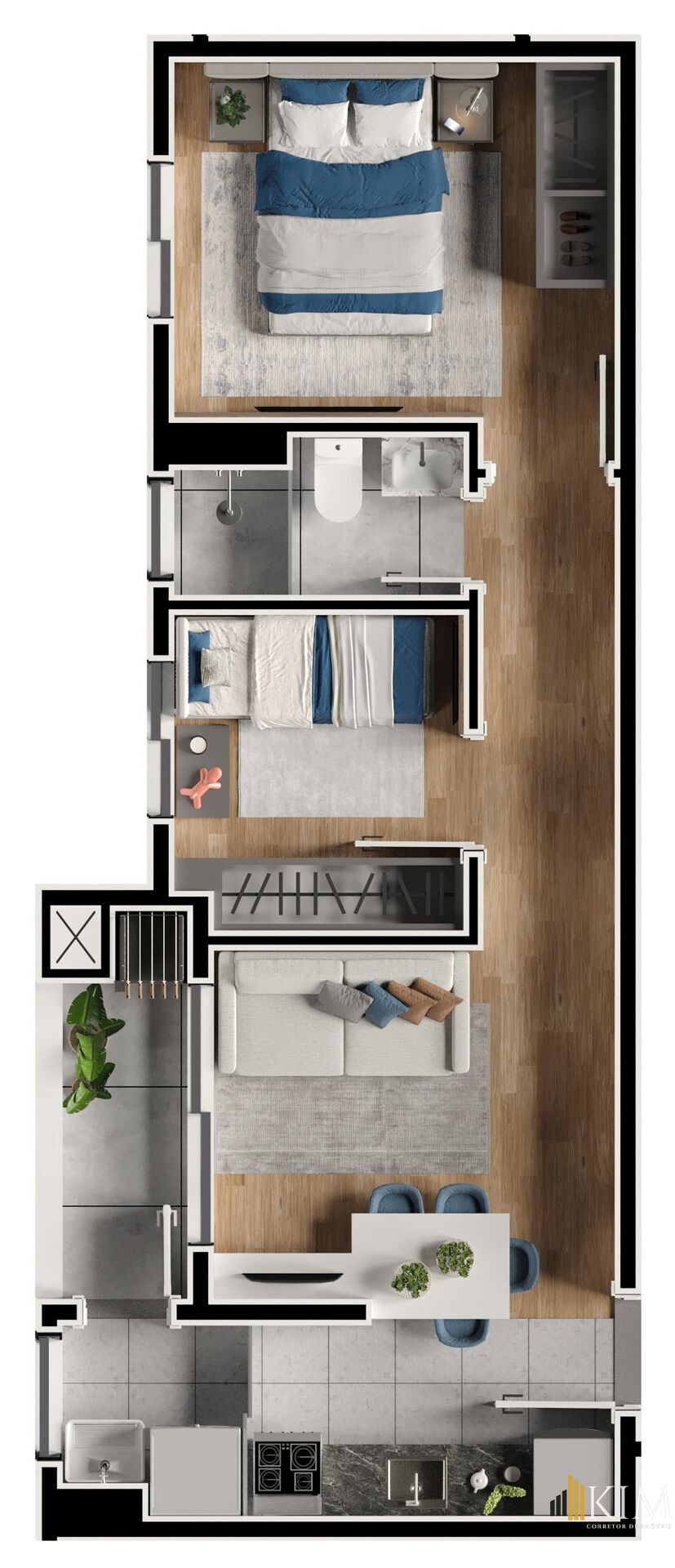 Apartamento, 3 quartos, 79 m² - Foto 32
