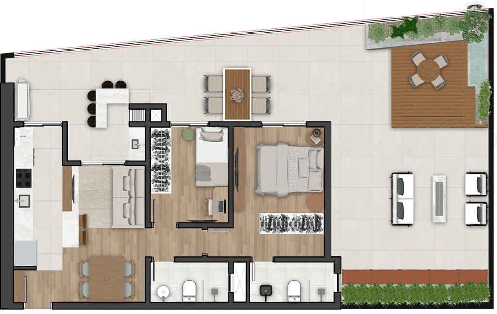 Apartamento, 2 quartos, 60 m² - Foto 45
