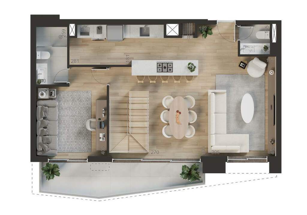 Apartamento, 1 quarto, 79 m² - Foto 29