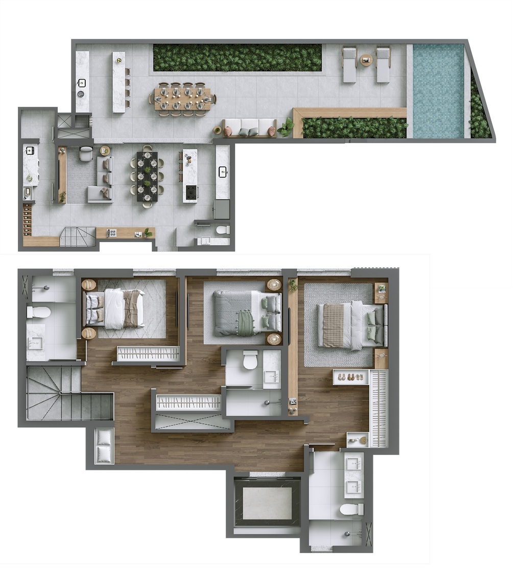 Apartamento, 3 quartos, 225 m² - Foto 57