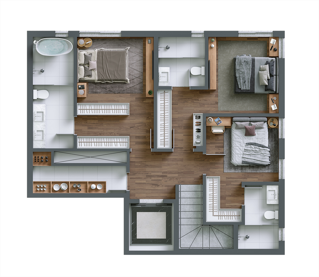 Apartamento, 3 quartos, 225 m² - Foto 54