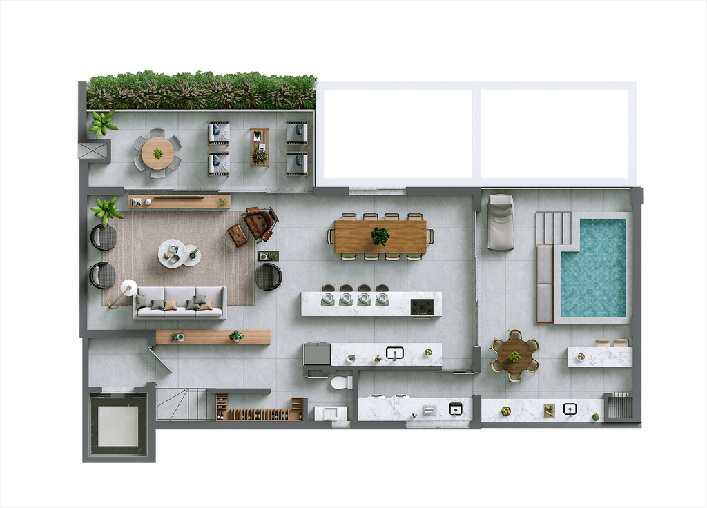 Apartamento, 3 quartos, 225 m² - Foto 55