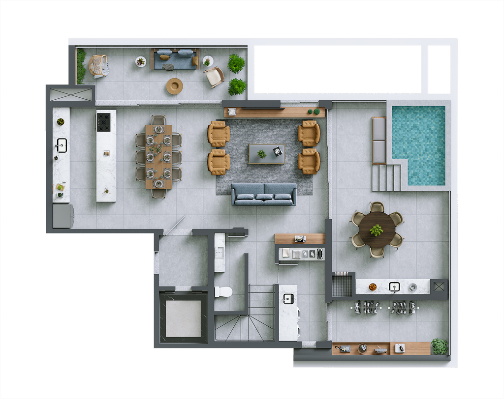 Apartamento, 3 quartos, 225 m² - Foto 53