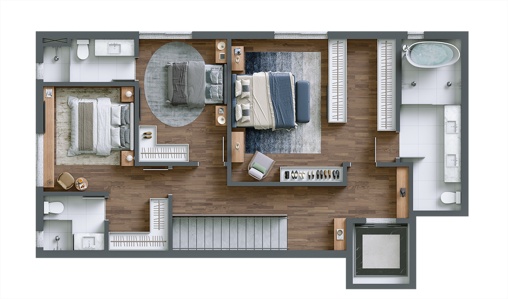 Apartamento, 3 quartos, 225 m² - Foto 65