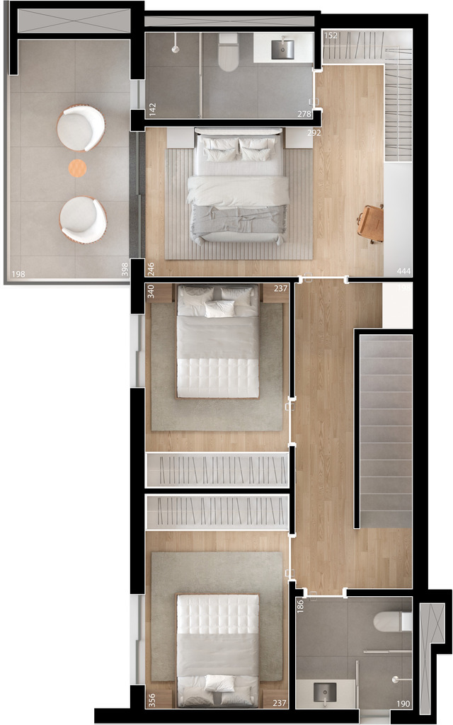 Cobertura, 3 quartos, 123 m² - Foto 53