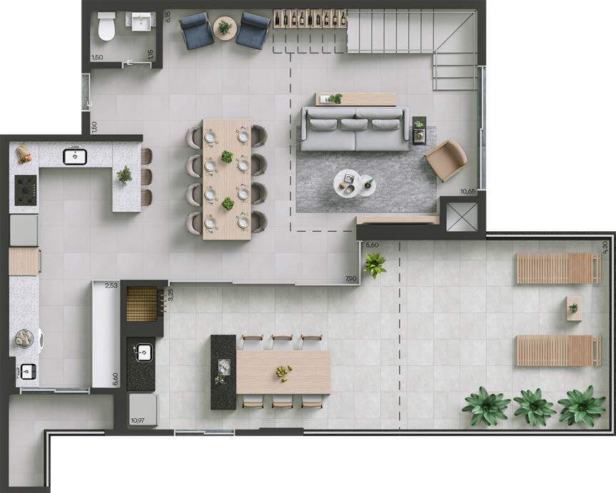 Apartamento, 3 quartos, 117 m² - Foto 38
