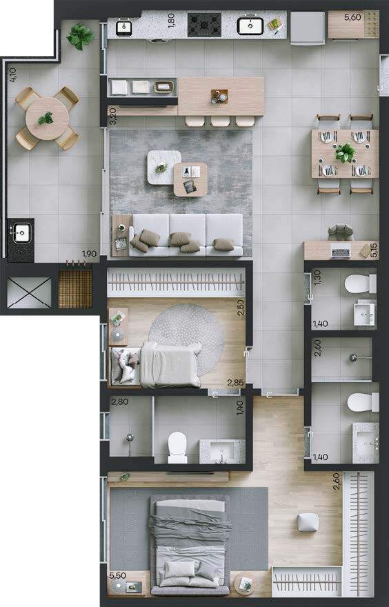 Apartamento, 3 quartos, 117 m² - Foto 26