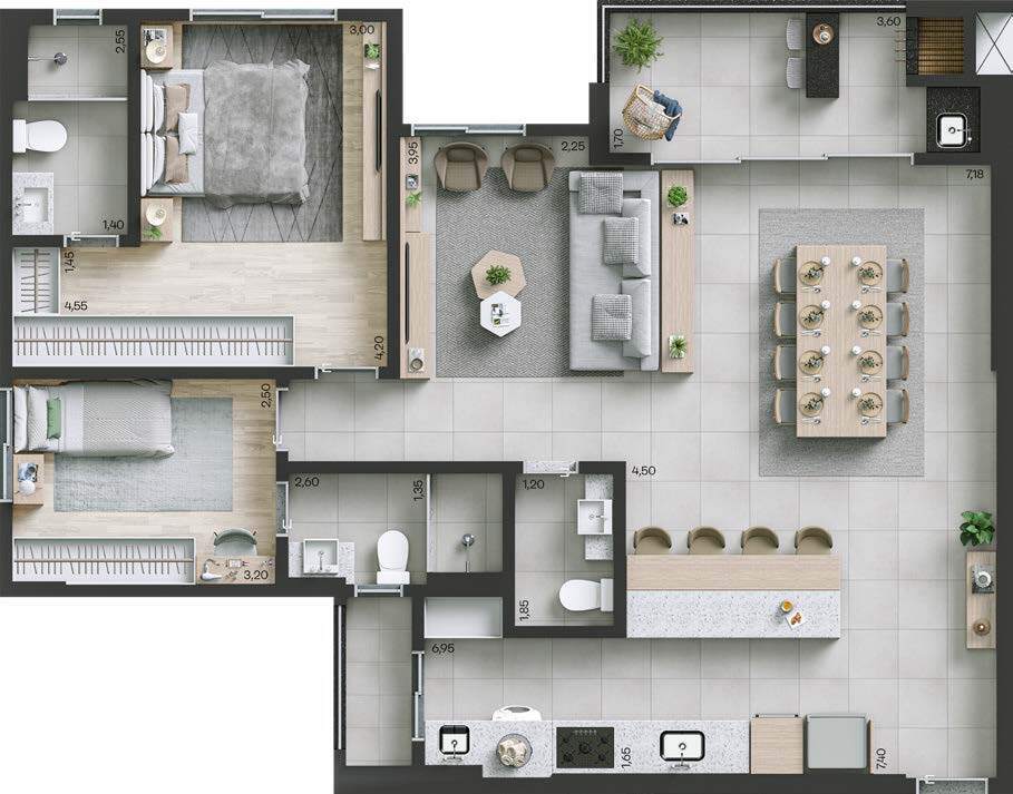Apartamento, 3 quartos, 117 m² - Foto 30