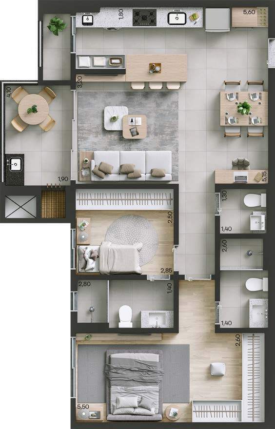 Apartamento, 3 quartos, 117 m² - Foto 24