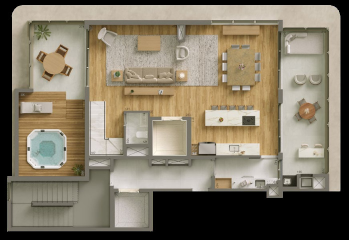 Apartamento, 3 quartos, 136 m² - Foto 37