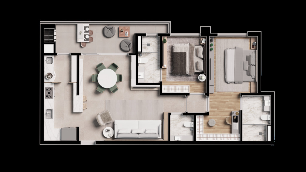 Apartamento, 3 quartos, 114 m² - Foto 59