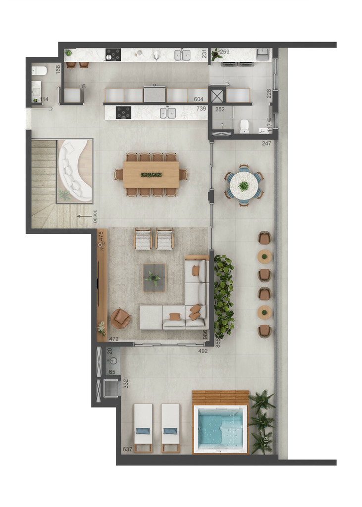 Apartamento, 3 quartos, 156 m² - Foto 56