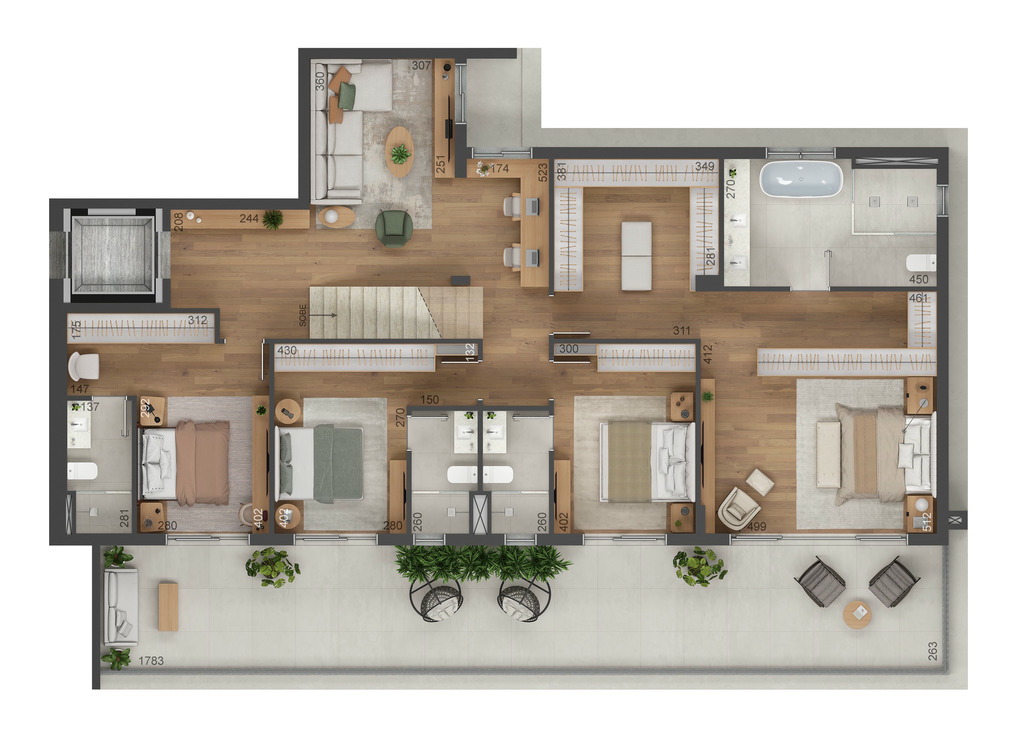 Apartamento, 3 quartos, 156 m² - Foto 65