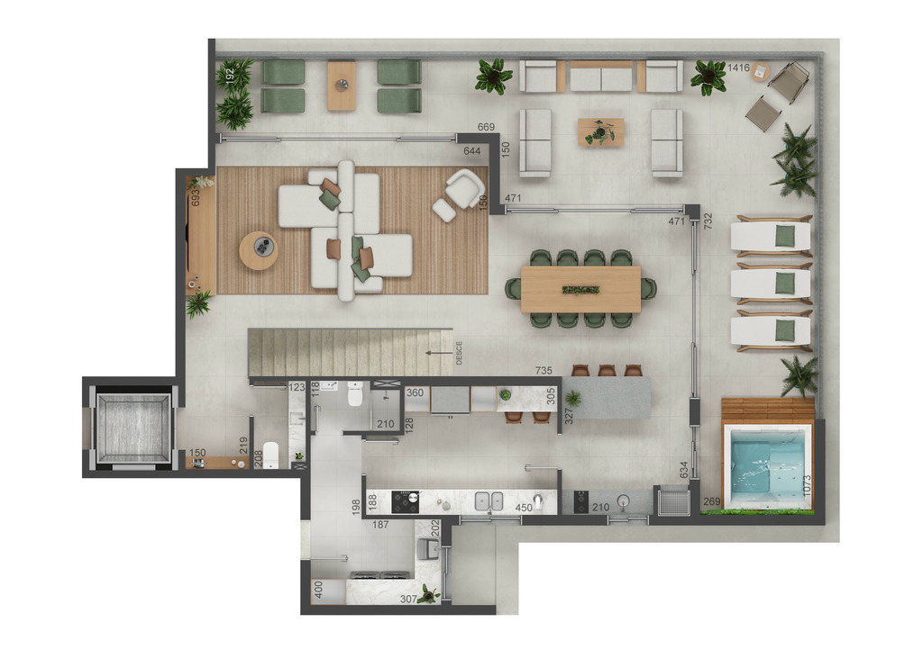 Apartamento, 3 quartos, 156 m² - Foto 62
