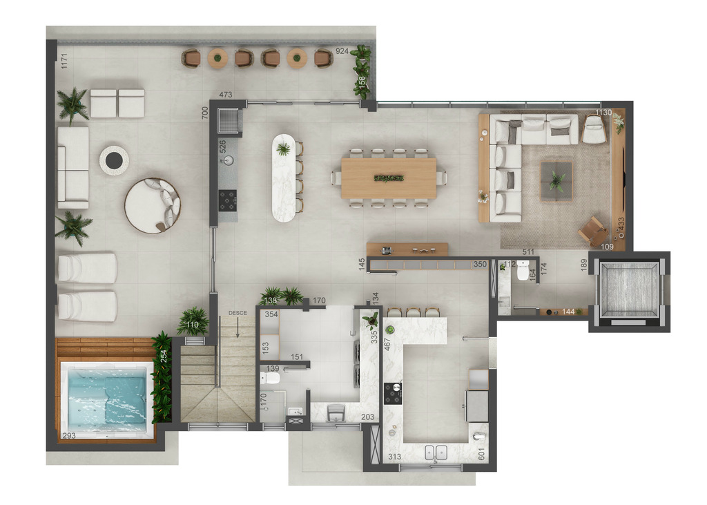 Apartamento, 3 quartos, 156 m² - Foto 64