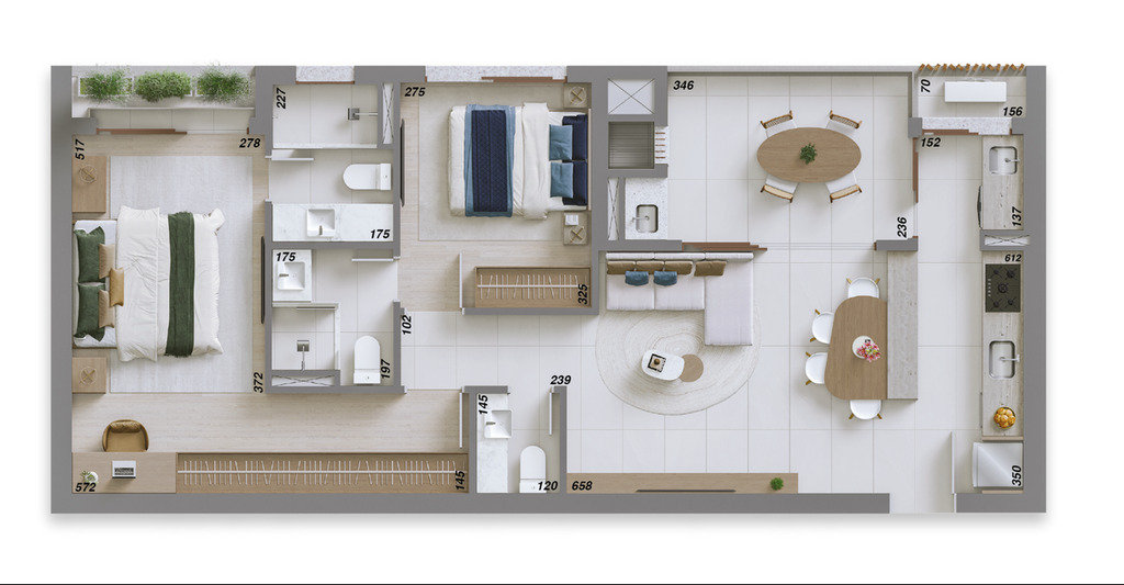 Apartamento, 3 quartos, 154 m² - Foto 12