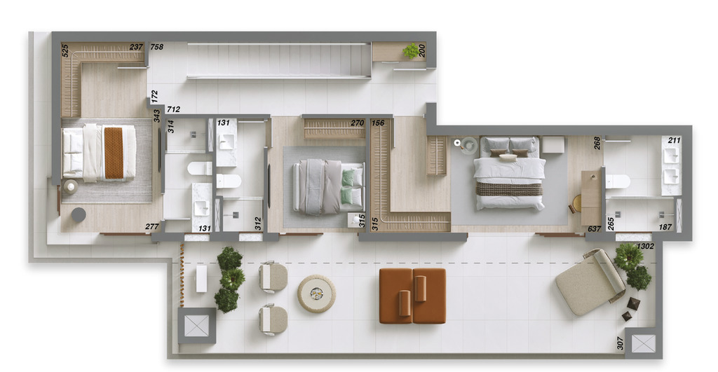 Apartamento, 3 quartos, 154 m² - Foto 24