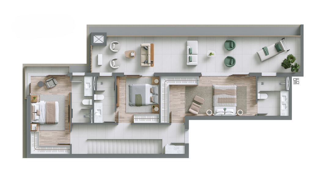 Apartamento, 3 quartos, 154 m² - Foto 20