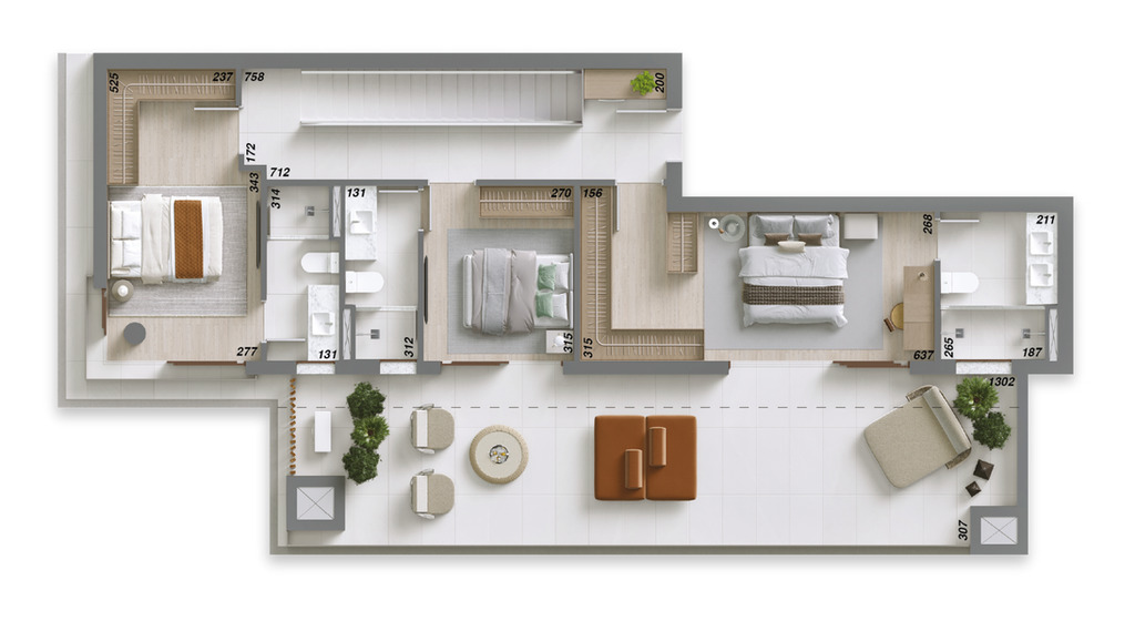 Apartamento, 3 quartos, 154 m² - Foto 22