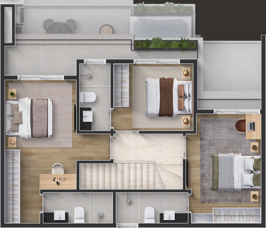 Cobertura, 2 quartos, 94 m² - Foto 36
