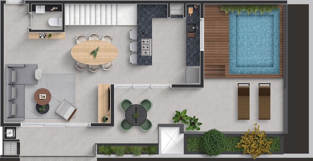 Cobertura, 2 quartos, 94 m² - Foto 33