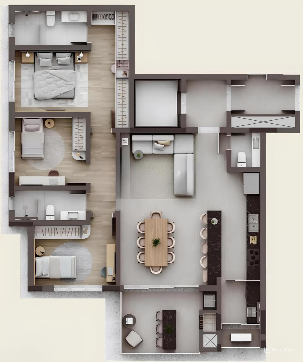 Apartamento, 3 quartos, 148 m² - Foto 51