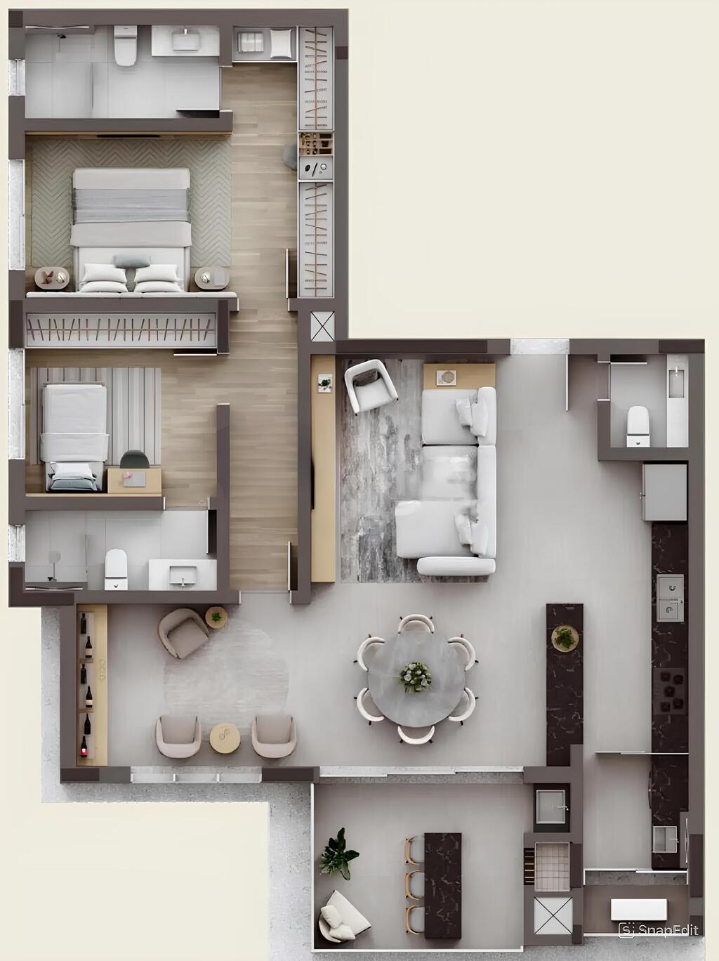 Apartamento, 3 quartos, 148 m² - Foto 50