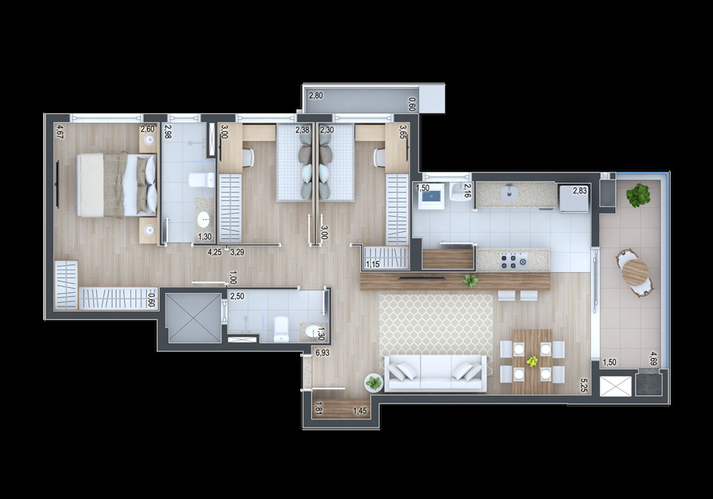 Apartamento, 2 quartos, 72 m² - Foto 27