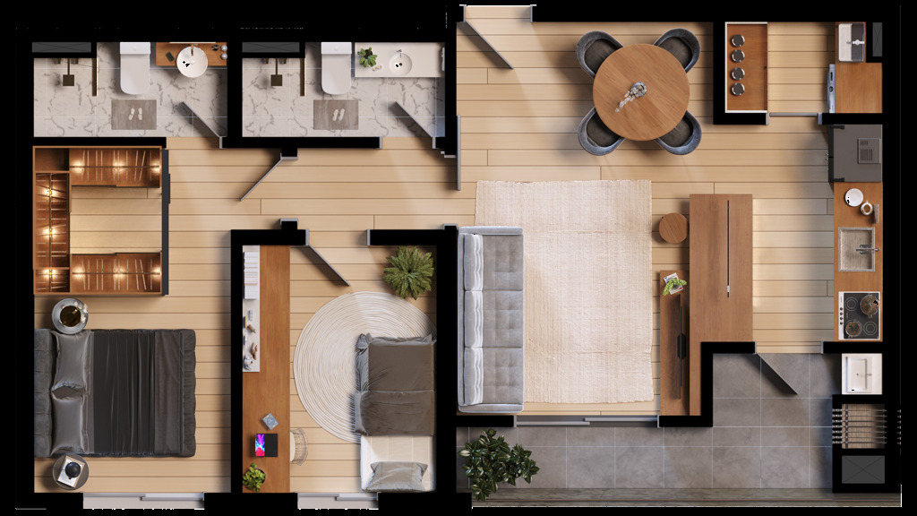 Apartamento, 2 quartos, 64 m² - Foto 14