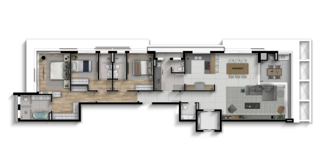 Apartamento, 4 quartos, 214 m² - Foto 39