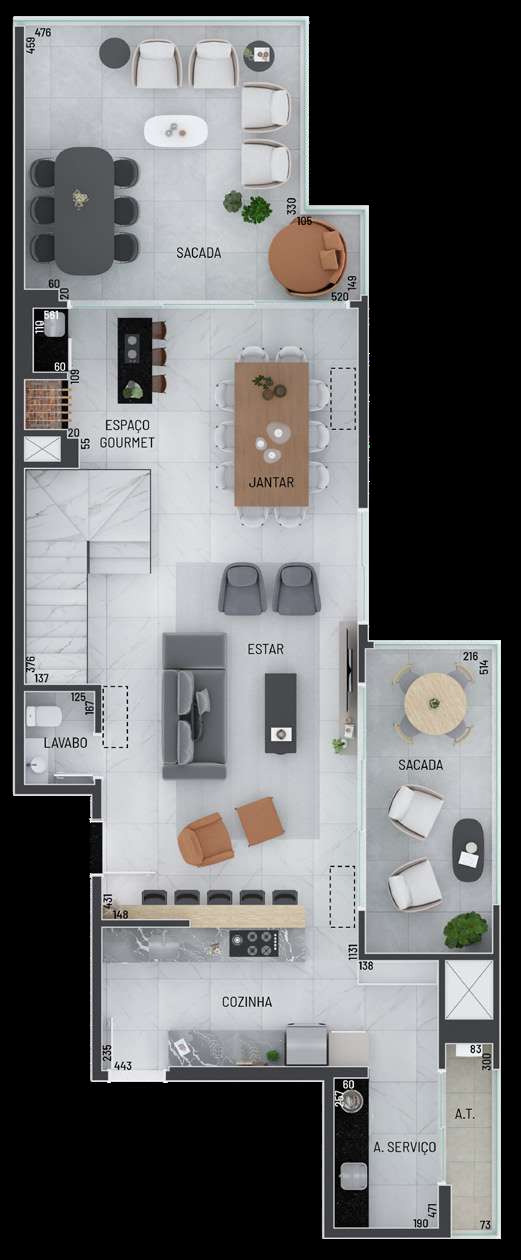 Apartamento, 3 quartos, 129 m² - Foto 23